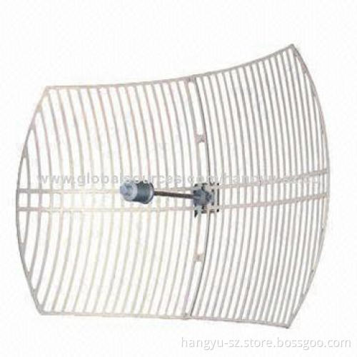 3.5GHz Parabolic Grid Antenna, 27dbi Gain and 3,400 to 3,500MHz Frequency
